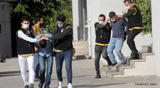 Yere yatırdıkları adamın parasını gasp eden 3 zanlı tutuklandı