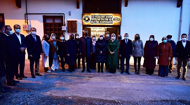 Yeşilyurt&#039;ta kadın kooperatifine önem