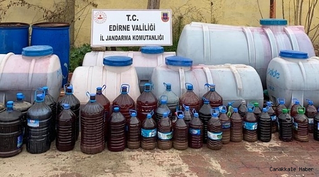 Yılbaşı öncesi şok baskında 4 bin 950 litre sahte içki ele geçirildi