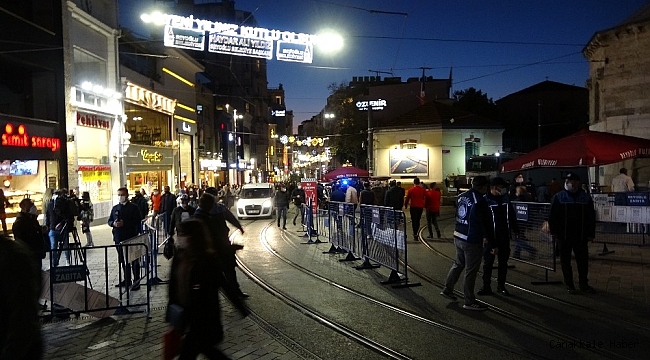 Yılbaşına saatler kala Taksim önceki yılları aratmadı