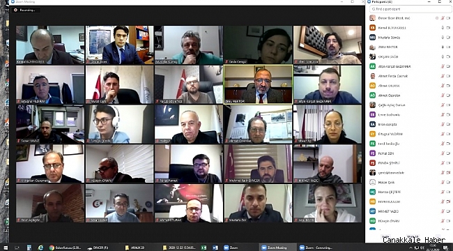 YÖKAK senato ve kalite komisyonu toplantısı yapıldı