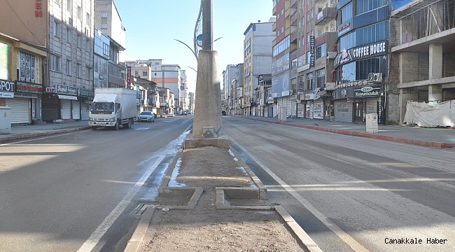 Yüksekova&#039;da kısıtlama sessizliği