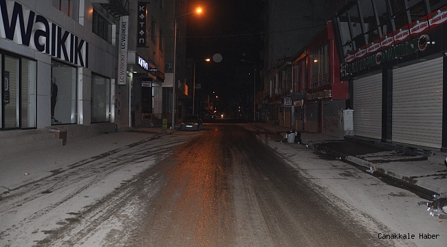 Yüksekova'da sokaklar sessizliğe büründü