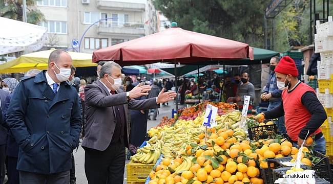 Yunusemre&#039;de pazar yerlerinin günleri değişti