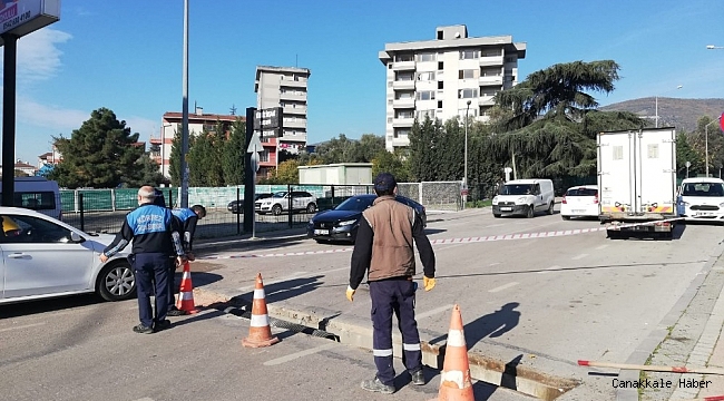 Zarar gören mazgallar değiştiriliyor