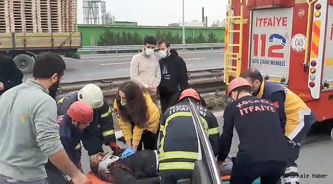 Zincirleme trafik kazasında ağır yaralanan vatandaş öldü