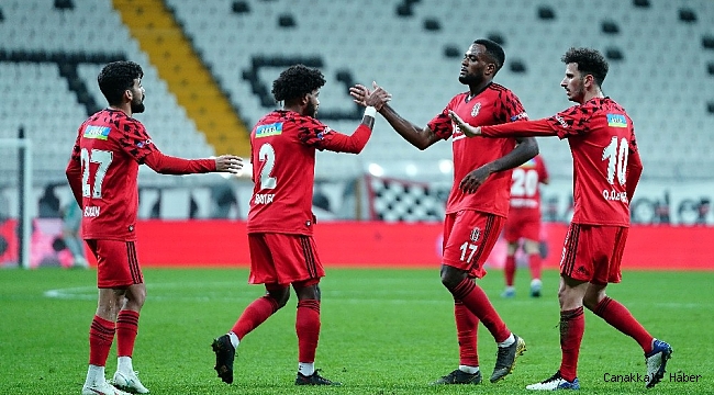 Ziraat Türkiye Kupası: Beşiktaş: 2 - Tarsus İdman Yurdu: 0