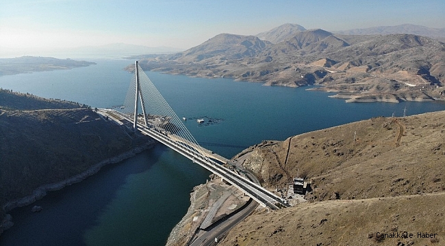 16 ili bağlayan yeni Kömürhan Köprüsü bugün açılıyor