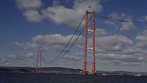 1915 Çanakkale köprüsü’nün ‘kedi yolu’ tamamlandı