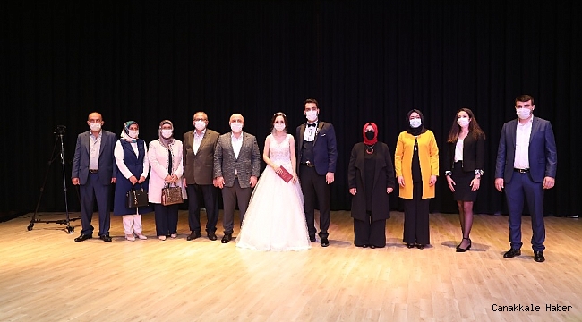 2020 yılında Darıca'da bin 256 çift evlendi