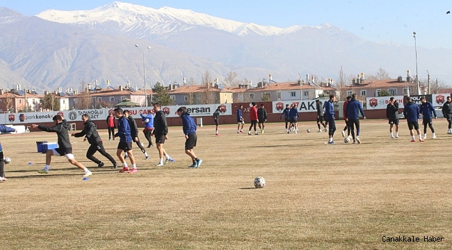 24Erzincanspor Sancaktepe hazırlıklarını sürdürdü