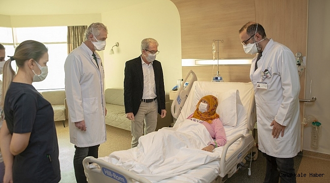 'Hanım'ını böbreğiyle hayata bağladı