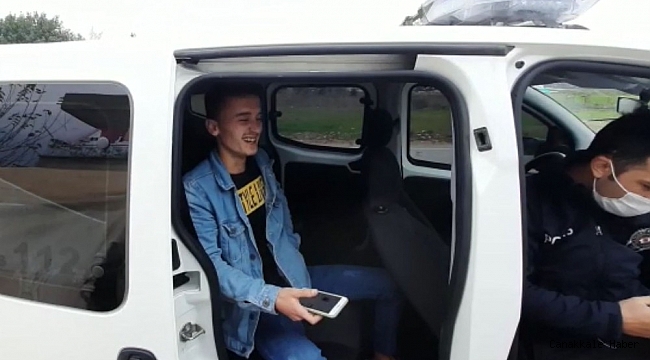 &#039;Vallahi drift atmadım&#039; dedi, mahallelinin cep telefonu görüntüsüyle yakayı ele verdi