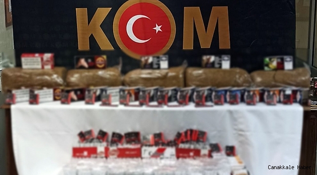 9 bin 580 adet doldurulmuş makaron yakalandı