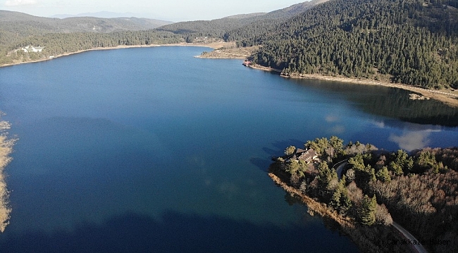 Abant Tabiat Parkı&#039;nda sessizlik hakim