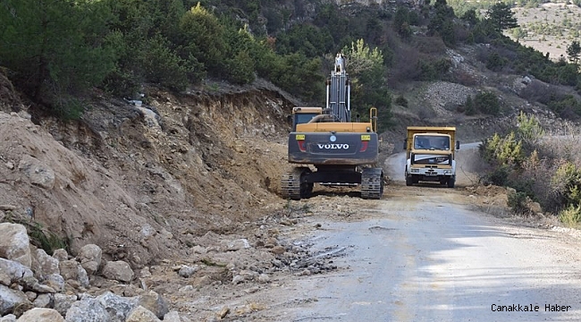 Abdullah Mihal Gazi Türbesi yolunda çalışma başladı