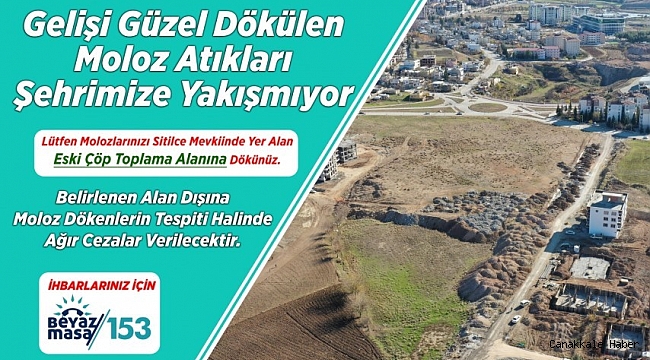 Adıyaman'da "moloz" uyarısı
