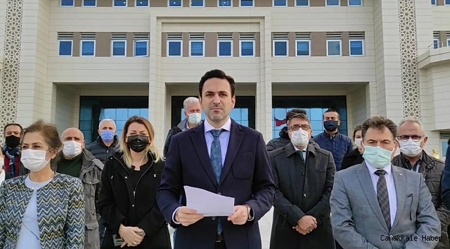 AK Parti Çanakkale teşkilatından 3 isme suç duyurusu