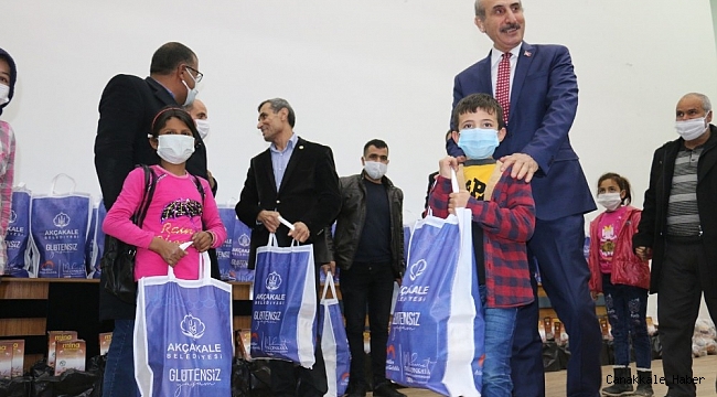 Akçakale&#039;de çölyak hastalarına gıda desteği