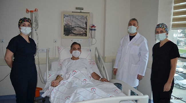 Alanya'da ilk kapalı böbrek kanseri ameliyatı