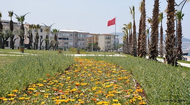 Aliağa&#039;ya 2020 yılında 100 bin metrekare yeşil alan kazandırıldı