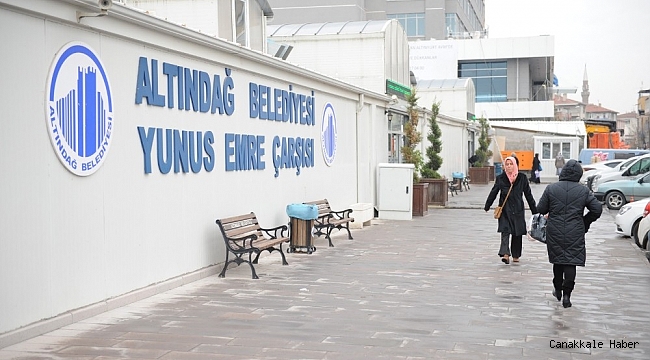 Altındağ Belediyesi&#039;nden esnafa destek