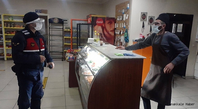 Altıntaş&#039;ta Korona virüs denetimleri