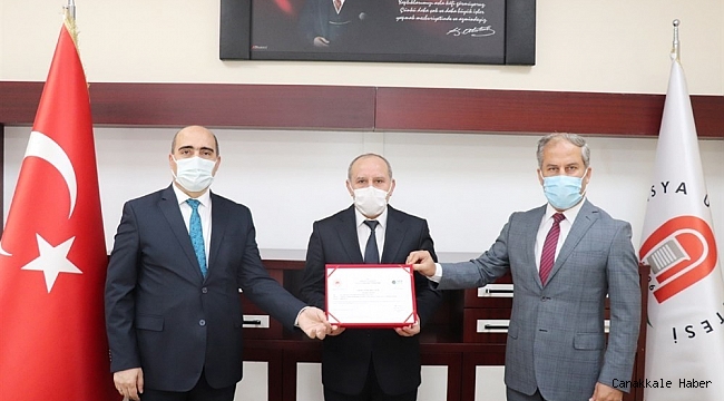 Amasya Eğitim Fakültesi&#039;ne sıfır atık yetki belgesi