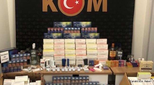 Antalya&#039;da kaçak tütün ve elektronik sigara operasyonu