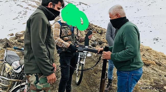 Ava çıkan 3 kişi yakalandı