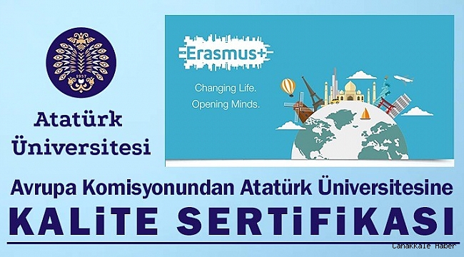 Avrupa Komisyonundan Atatürk Üniversitesine kalite sertifikası