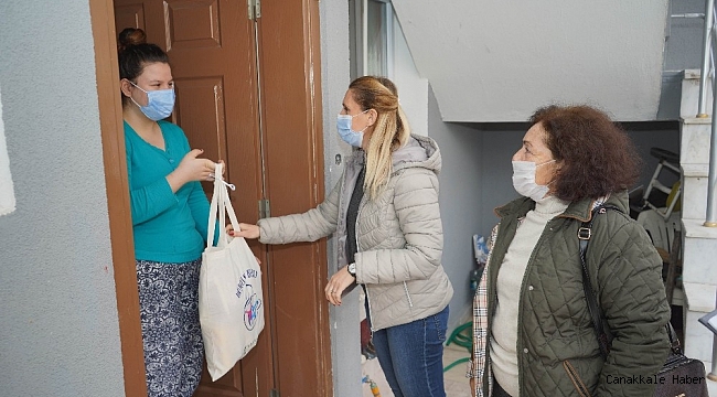 Ayvalık&#039;ta 90 minik hemşeriye hoş geldin armağanı