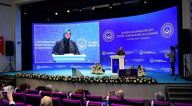 Bakan Selçuk, Kadın Kooperatifleri Doğu Karadeniz Buluşmasına katıldı
