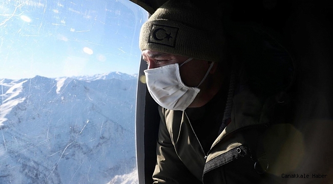 Bakan Soylu Tendürek Dağı bölgesinde