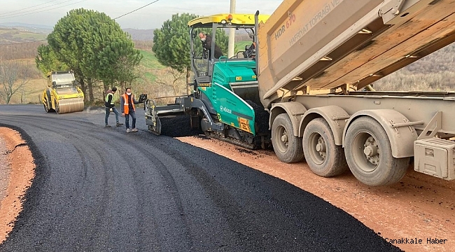 Balören Köy yolu asfaltlandı