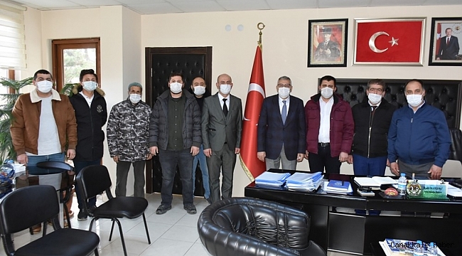 Başkan Bozkurt'a MHP İnönü teşkilatı üyelerini konuk etti