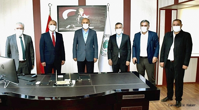 Başkan Doğru projelerini Milletvekili Kirazoğlu'na anlattı