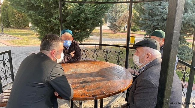 Başkan Ertuğrul Çetin sokakların nabzını tutuyor