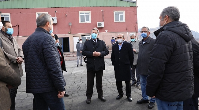 Başkan Palancıoğlu meclis üyelerine geri dönüşüm tesisini gezdirdi