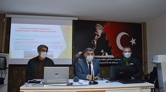 Besni'de kırsal kalkınma destekleri tanıtım toplantısı yapıldı