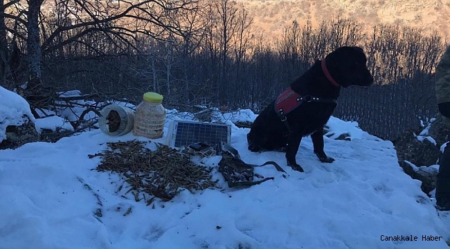 Bingöl&#039;de el bombaları ve çeşitli mühimmatlar ele geçirildi