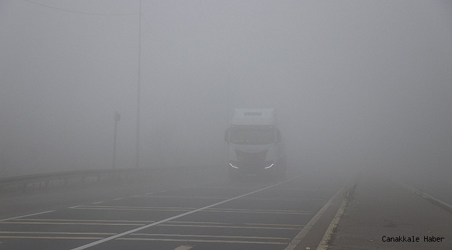 Bolu Dağı sisle kaplandı