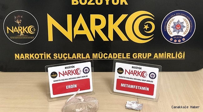 Bozüyük&#039;te uyuşturucu operasyonu, 1 kişi tutuklandı