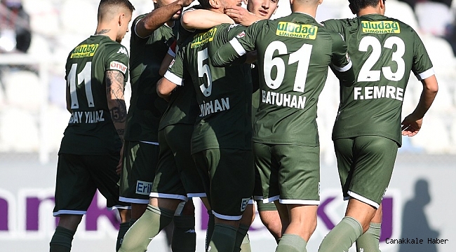 Bursaspor geçen sezonu yakaladı