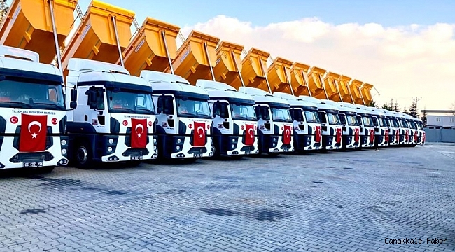 Büyükşehir belediyesi araç filosu her geçen gün büyüyor