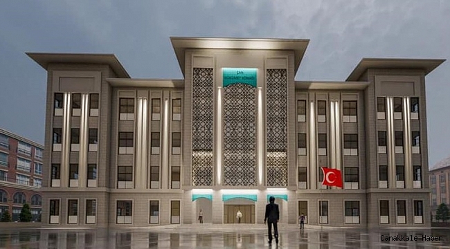 Çan Hükümet konağı ve Emniyet Müdürlüğü binası yapımı ihale edildi