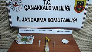 Çanakkale'de uyuşturucuya yer yok