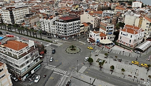 Çanakkale kısıtlamalarda havadan görüntülendi