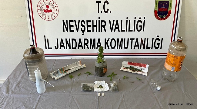 Çardak köyünde uyuşturucudan 1 kişi yakalandı