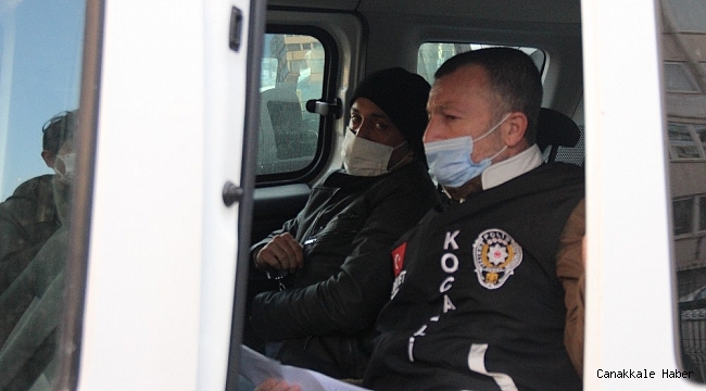 Çocuklarının gözü önünde eski eşini öldüren zanlı adliyeye sevk edildi